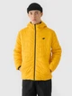 Куртка двусторонняя демисезонная с капюшоном мужская 4F Down Jacket M486 4FWAW24TDJAM486-22S M Серый/Желтый (5905700230694) - изображение 1