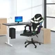 Геймерское Кресло с RGB Подсветкой Компьютерное Игровое Vecotti GT PRO LED White с Подставкой для Ног Белое до 120 кг - изображение 3