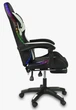 Геймерское Кресло с RGB Подсветкой Компьютерное Игровое Vecotti GT PRO LED White с Подставкой для Ног Белое до 120 кг - изображение 5