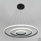 Світлодіодна люстра LATTE 75W 3R-ON/OFF-600x1100-BLACK/WHITE-220-IP20 - зображення 5