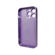 Захисний чохол-накладка AG Glass Matt Frame Color Logo для Apple iPhone 11 Pro Light Purple (AGMattFrameiP11PLPurple) - зображення 2