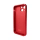 Защитный чехол-накладка AG Glass Matt Frame Color Logo для Apple iPhone 12 Coke Red (AGMattFrameiP12Red) - изображение 2