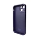 Защитный чехол-накладка AG Glass Matt Frame Color Logo для Apple iPhone 12 Deep Purple (AGMattFrameiP12Purple) - изображение 2