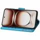 Чохол-книжка з малюнком UniCase Butterfly Pattern для Motorola Edge 50 Neo / Edge 60 Neo - Blue - зображення 3