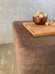 Пуф Quadro Pouf 60x60см h=40см Коричневый (3001) - изображение 4
