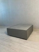 Журнальний столик Grail Stone 640х640х250мм Графітовий + Сірий керамограніт (0130) - зображення 4
