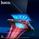 Охлаждающая подставка для ноутбука Hoco DH20 (2USB, 14"-19", 2200 об/мин., 7 углов наклона, RGB подсветка, 10 режимов, держатель для телефона) - Черный - изображение 7