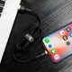 Кабель Baseus Cafule Cable USB For Lightning 1.5A 2m Gold+Black (CALKLF-CV1) - зображення 9