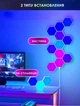 Умные настенные RGB панели Tuya Smart Light G01 WiFi 2700-6500 K Color/White – 10шт - изображение 10