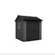 Садовий будиночок Keter Newton Plus 7 x 7,5 (230 x 224 см) 259108 сірий - зображення 1
