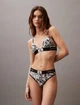 Жіночий топ Calvin Klein (157100435712) Cotton Stretch Bralette L чорний - зображення 5