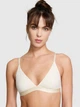 Жіночий топ Victoria's Secret (157100435721) Logo Cotton Triangle XS молочний - зображення 1