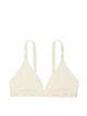 Жіночий топ Victoria's Secret Logo Cotton Triangle S молочний - зображення 4