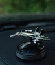 Багаторазовий ароматизатор літак-винищувач Silver на сонячній батареї - зображення 12
