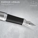 Ручка перова Parker URBAN Metro Metallic CT FP М 30312 MK official - зображення 6