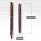 Ручка перьевая Parker IM Professionals Monochrome Burgundy FP F 28 311 MK official - изображение 5