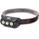 Налобний ліхтар KX-215-LED+2COB акумуляторний, 1x18650, USB Type-C, 3 режими - зображення 2