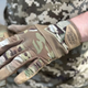 Рукавички тактичні Helikon-Tex Range Tactical Gloves - PenCott WildWood / Coyote A, розмір L RK-RNG-PO-4511A-B05 - изображение 4