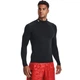 Лонгслив UA HG Armour Comp Mock LS черный Муж LG 1369606-001 LG - изображение 1