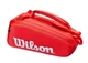 Теннисный чехол Wilson SUPER TOUR TRAVEL BAG Red WR8012201001 - изображение 1