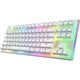 Клавиатура Hator Gravity X TKL Orange USB White (HTK551UA) - изображение 4