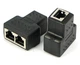 Разветвитель RJ45 8P8C экранированный с 1 на 2 гнезда витая пара Двойник RJ45 Ethernet - изображение 3