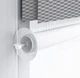 Ролета День Ночь TyulPan 75x170 см Ротанг Серый с нижним фиксатором - изображение 2