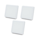 Комплект из 3-х светильников светодиодных LIGHTWELL LW-SQ-SRF-12 12 W квадрат накладной - изображение 1