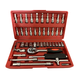 Набор ручных инструментов Tool Set 46 предметов в ударопрочном кейсе для ремонта автомобиля дома Красный (КМ-1745) - изображение 1