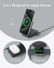 Зарядний пристрій Anker MagGo Wireless Charging Station 3-in-1 15W для iPhone (2000139) - зображення 6