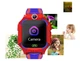 Детские умные смарт часы Smart baby watch QS19 GPS с камерой прослушкой сим картой Красный - изображение 3