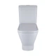 Унітаз-компакт Qtap Cardinal Ultra Quiet безободковий з сидінням Soft-close QT04222168AUQ3W - зображення 5
