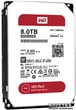 Жесткий диск Western Digital Red 8TB 5400rpm 128MB WD80EFZX 3.5 SATA III - изображение 1
