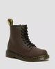 Дитячі зимові черевики для дівчинки Dr. Martens 1460 SERENA JUNIOR DARK BROWN 25181201 33 - изображение 2