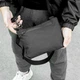 Сумка через плечо BLOK Slim барсетка черная тканевая - изображение 8
