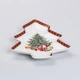 Тарелка для закусок в форме елки, блюдо сервировочное фигурное Christmas 25,5*21 см о073 - изображение 7