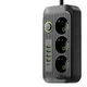 Мережевий фільтр подовжувач 3×220В+4×USB+1×Type-C 3м чорний - зображення 3