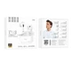 Навушники бездротові Hoco EW60 Norman true wireless BT headset White - зображення 5
