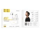 Навушники бездротові Hoco EW60 Plus Norman true wireless ANC BT headset White - зображення 5