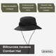 Шляпа Combat Hat. Черная. L\XL - изображение 3