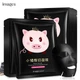 Маска тканевая йогуртовая черная Images Piggy Yogurt Refreshing Black 25г - изображение 2