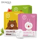 Набор 3шт масок Bioaqua Facial Animal Moisturizing Mask 3*30г - изображение 2