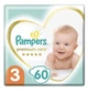 Підгузники Pampers premium care 3 (6-10 кг) на 60 шт - зображення 1