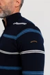 Смугастий джемпер з високим коміром Paul&Shark 6681 XXL - изображение 4