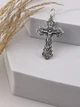 Серебряный Крестик из потемненого серебра 925 пробы Харьков Цепь - изображение 1