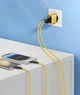 Кабель ASOMETECH Type-C PD 60W 1.2 м Yellow Швидка зарядка та передача даних - зображення 4