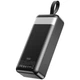 Power Bank XO PR240 30000 mAh PD20W/QC22.5W LCD індикатор / фонарик для пристроїв Android/Apple Чорний - зображення 3