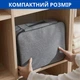 Сумка-органайзер для документов сумка с кодовым замком дорожный кейс для гаджетов серый - изображение 2
