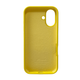 Захисний чохол-накладка Silicone Full Case AA Open Cam для Apple iPhone 16 Sunny Yellow Sunny (FullOpeAAi16-56) - зображення 2