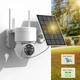 Камера видеонаблюдения WiFi с солнечной панелью, IP камера Wonsdar 3.6мм iCSee с динамиком и микрофоном XM30-4MP-BY - изображение 2